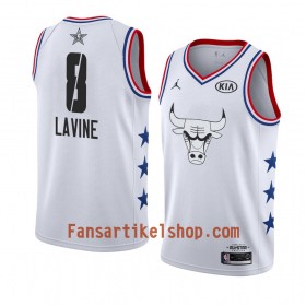 Chicago Bulls Trikot Zach LaVine 8 2019 All-Star Jordan Brand Weiß Swingman - Herren